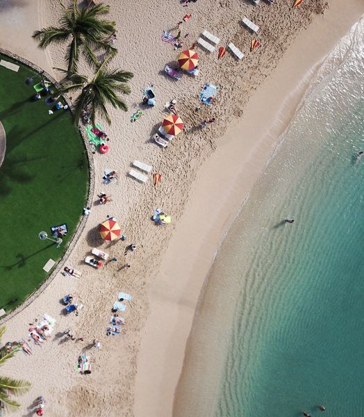 Aankomst op Oahu